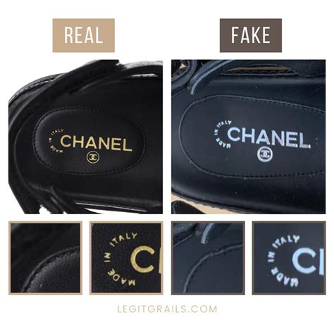 how to tell real chanel shoes from fake|how to identify chanel shoes.